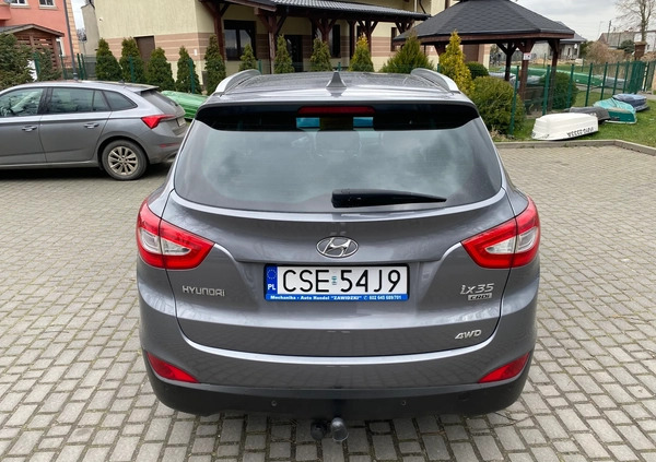 Hyundai ix35 cena 49900 przebieg: 158253, rok produkcji 2014 z Więcbork małe 121